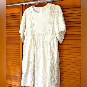 ROOLEE Size Large White Dress